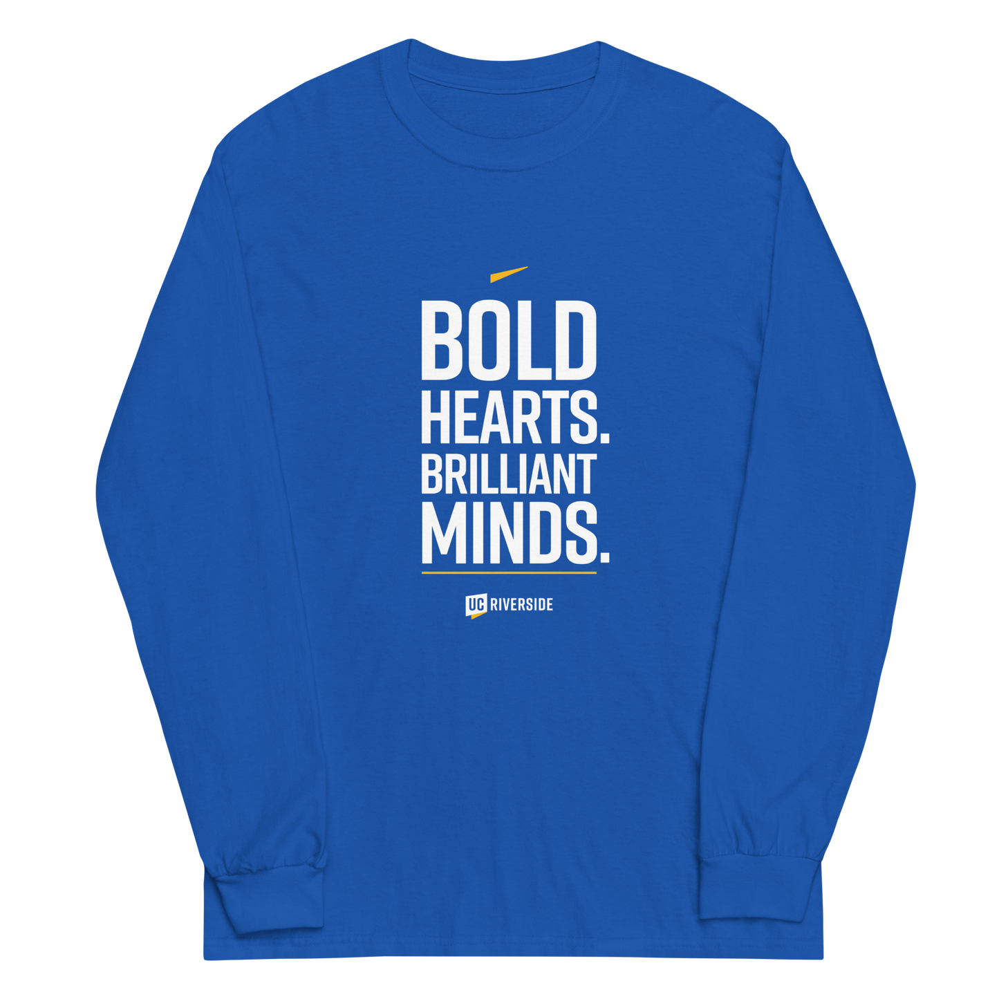 Bold Hearts. Brilliant Minds. Long Sleeve Shirt