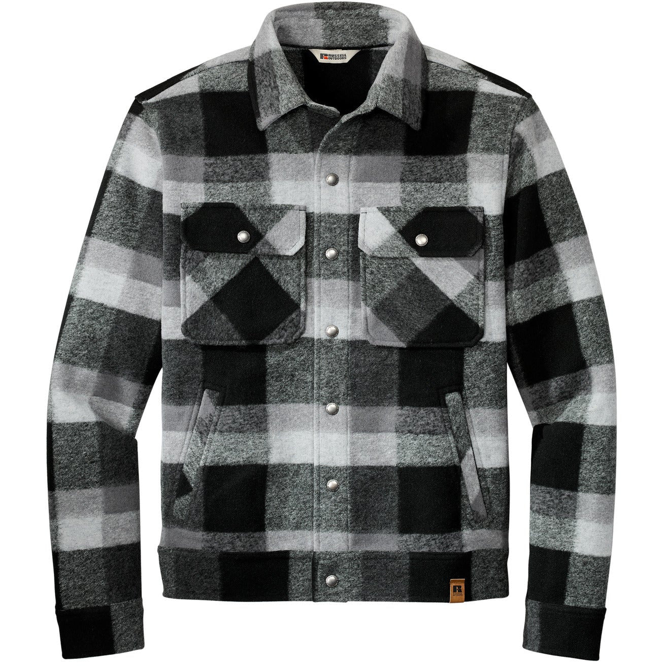 Deep Black Plaid