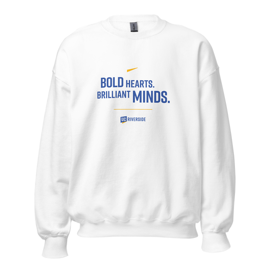 Bold Hearts. Brilliant Minds. Unisex Sweatshirt