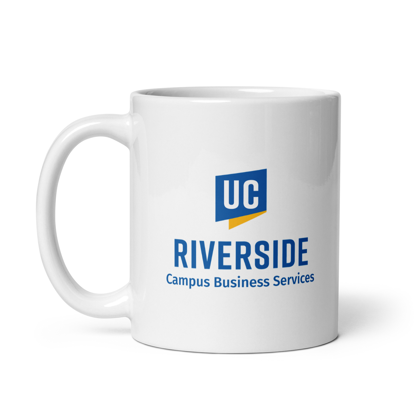 UCR - Campus Business Services White glossy mug